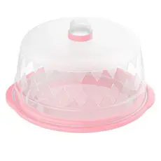 Queijeira Porta Queijo com Tampa Transparente e Prato Plástico Resistente para Cozinha