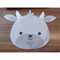 Kit De Jogo Americano Fazendinha Infantil 7 Uni.