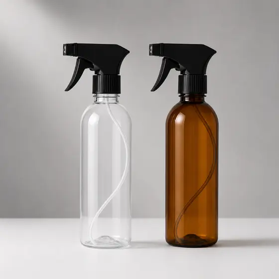 Borrifador Spray 500ml – Kit 5 Peças com Gatilho Reforçado + Envio Imediato