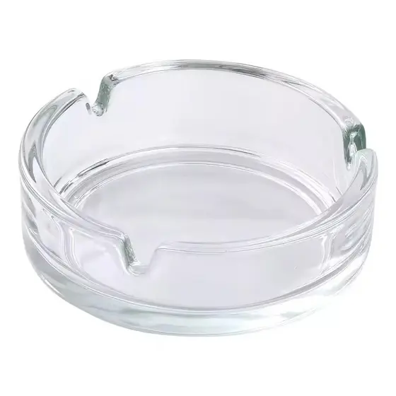 Porta Resíduos Em Vidro Perfeito Para Enfeite Mesa Lindas Kehome