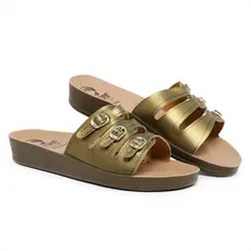 sandália feminina ortopédica anti stress slide alivia dores