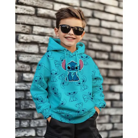 Agasalho Moletom Infantil Masculino Flanelado Quentinho Confortável e Fácil de Vestir