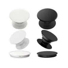 2 peças Dedo Suporte para celular Universal Adesivo POP