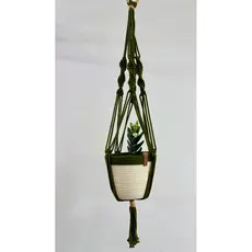 suporte de planta/macrame