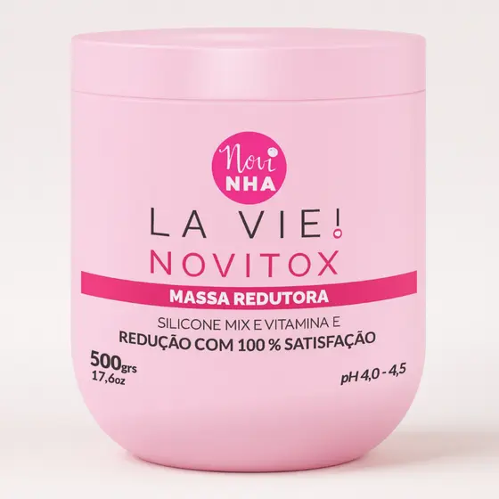 Massa Redutora de Volume Silicone Mix e Vitamina E 500grs