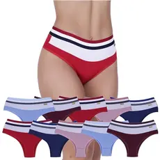Calcinha Tanga Conforto Microfibra Cós Alto Forro De Algodao Cintura Alta Roupas Conjunto Feminino