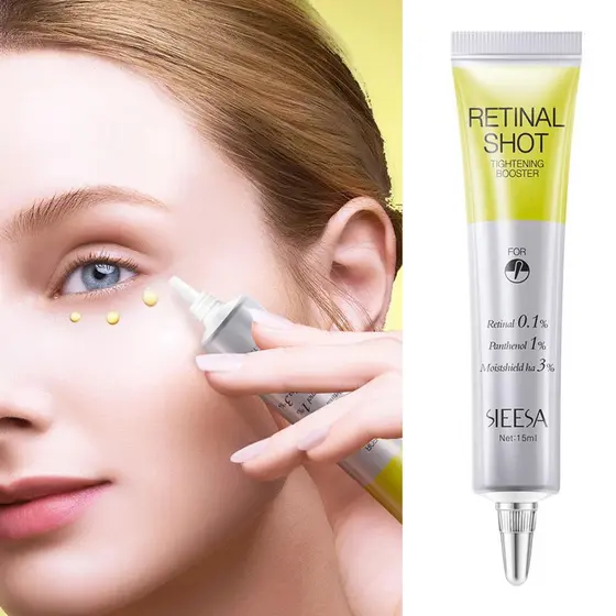 Retinol Anti-Rugas Essência Creme Colágeno Envelhecimento Remoção Instantânea Rosto Pescoço Eficiente Hidratante Endurec