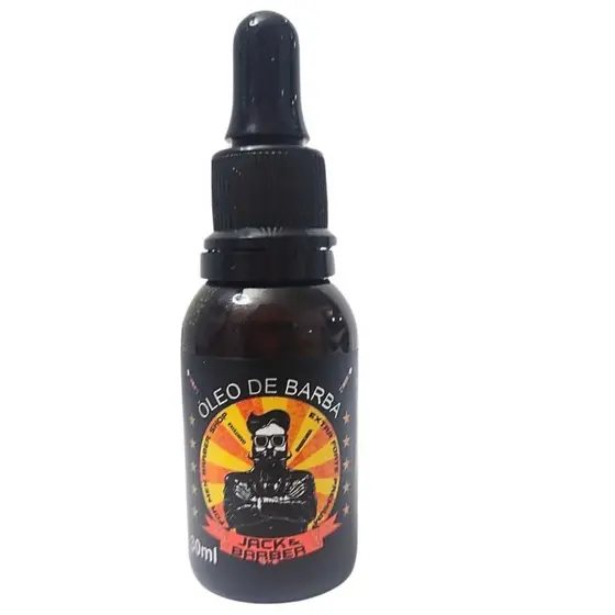 Óleo De Barba 30ml Jack Barber For Men Para Barba Hidratada
