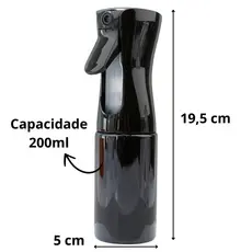 Borrifador Pulverizador Névoa De Água Barbeiro 200ml