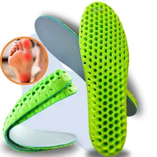 Palmilha Ortopédica Anti Impacto Para Esportes Correr Caminhar Alívio De Dores no Calcanhar