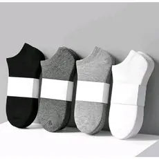 RWX VEST Kit 24 Pares Meias Soquetes Cano Curto Unissex