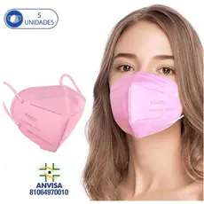 RWX VEST Máscara KN95 Pff2 de Proteção 5 e 10 UNIDADES  NON MEDIC