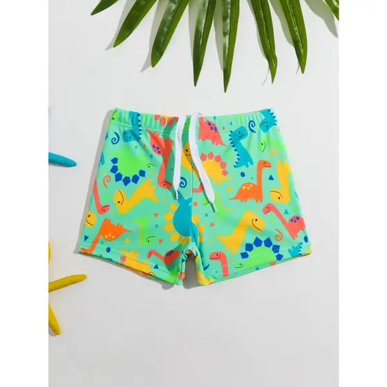 RWX VEST Sunga Divertida com Estampa de Dinossauros - Bebês 2024 B3134