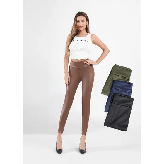 RWX VEST Brilhe com Estilo: A Calça em Couro Cirre Que Valoriza Suas Curvas! RWX-017