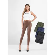RWX VEST Brilhe com Estilo: A Calça em Couro Cirre Que Valoriza Suas Curvas! RWX-017