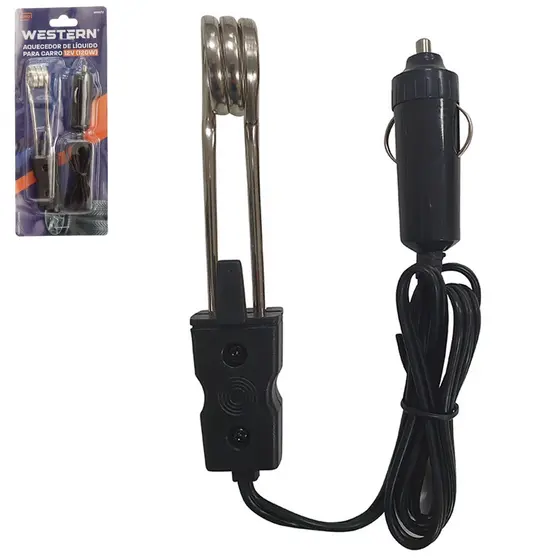 Ebulidor Aquecedor Água Rabo Quente Portátil 12v  Carro Automotivo
