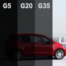 pelicula adesivo tipo insulfilm 1mt, fume Automotiva e para vidros Janela, blindex G5 ou G20