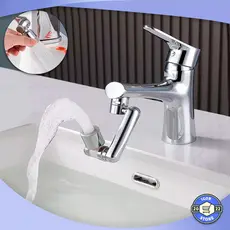 Adaptador Extensor Arejador De Torneira Articulado Giratório 180° Enxague Pia Banheiro Cozinha Envio Imediato