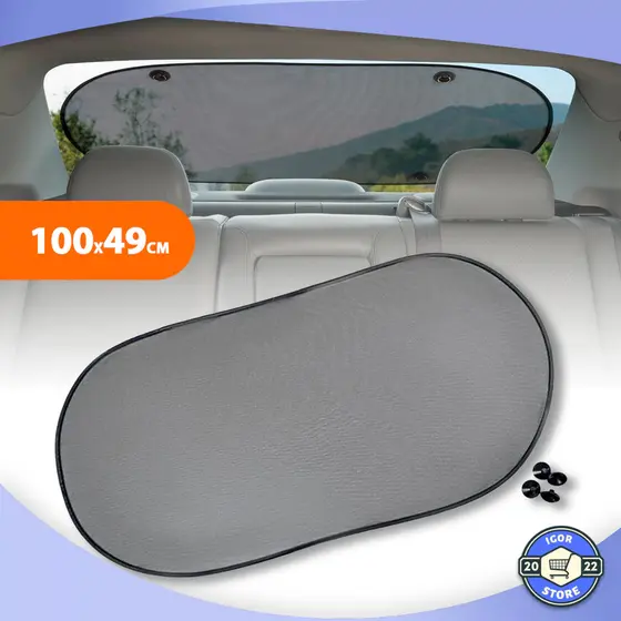 Protetor Automtotivo Quebra Sol Para Carro Para Crianças - 100x49cm