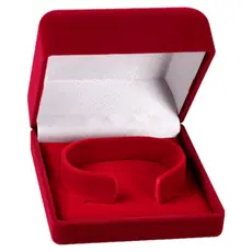 Estojo caixinha veludo Bracelete Relogio Pulseira