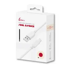 FC10  - Cabo Carregador e de Dados 2.4A Lightning de 1 Metro Fancy