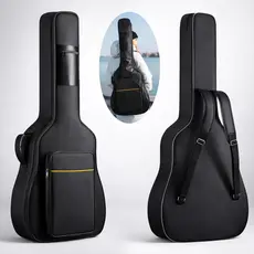 Capa Bag Case Violão Classico Folk Guitarra Acolchoada Com Alças e Bolsos Premium