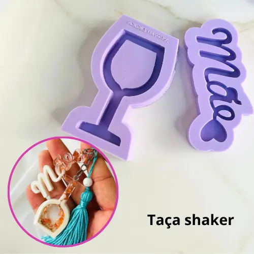 Molde de silicone taça shaker. 5cm de altura. #13