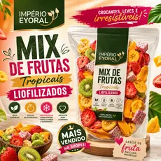 Mix Frutas Tropicais Desidratadas Chip’s 100% Natural Premium