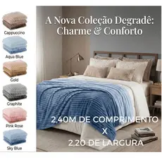 Manta Casal Queen 2,40mx2,20m  Ultrasoft
