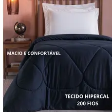 Edredom Solteiro Dupla Face Percal 200 fios Unique