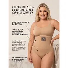 Calcinha Cinta Modeladora Seca Barriga Alta Compreensão Cós Alto Não Enrola