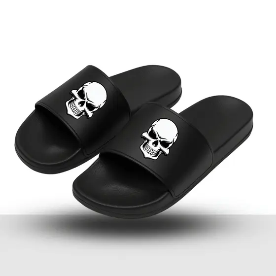 Chinelo Slide Masculino Caveira Skull
