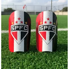 Caneleira Personalizada Futebol Futsal São Paulo fc