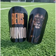 Caneleira Personalizada Futebol Futsal De Joelho para Deus e de pé contra o mundo