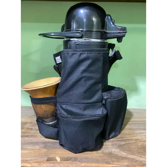 Mateira Chimarrão Em Nylon 1 E 2 Litro preta