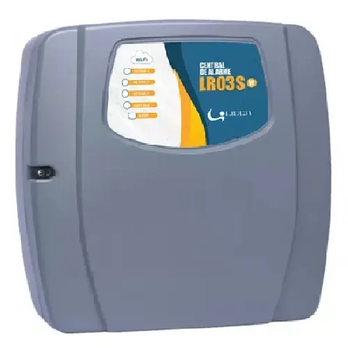 Kit Central de Alarme WIFI controla pelo App no Celular + 1 Controle + 2 Sensor + Bateria + 2 Sirenes LR03SW Lider