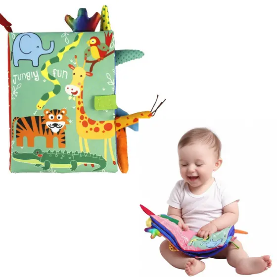 Livro de banho Infantil Sensorial montessorie para bebes