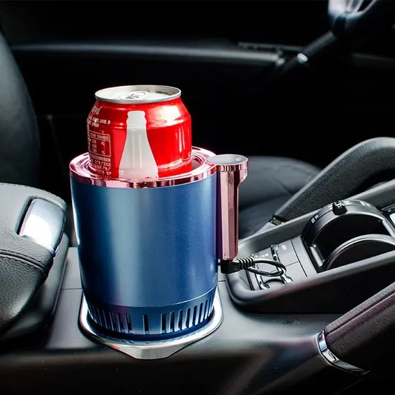 Copo Térmico Veicular 2 Em 1 Esquenta E Esfria 12V Para Carro Caneca Elétrica Esquenta Café Portátil
