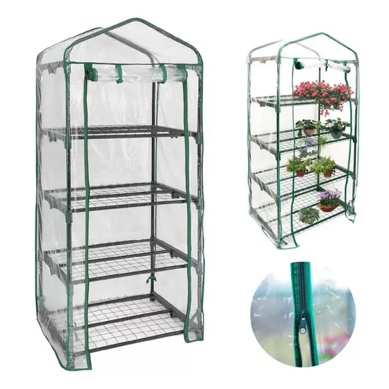 Estufa Vertical Jardim Com Ziper 4 Andares RE152 Snel Home