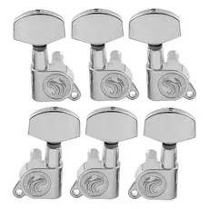 Tarraxas Blindadas Cromadas Thida Para Guitarra Les Paul e Violão Aço 3x3