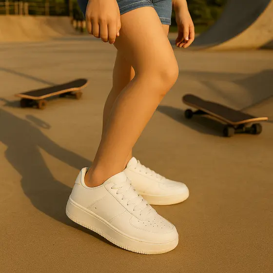 Tênis Branco Casual Unisex