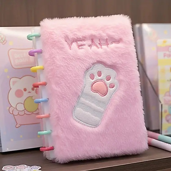 Caderno Inteligente Peludinho Patinha de Gato O Planner Mais Fofo do Mundo