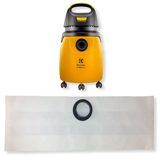 6 Sacos Descartáveis p/ Aspirador de Pó Electrolux GT30N / GT3000 (Novo) - Bocal de 4,5cm