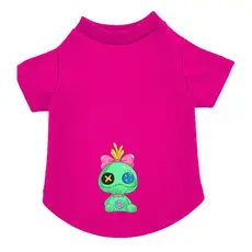 camiseta para pet verão cães e gatos/Lilo e Stitch