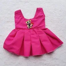 VESTIDO PARA PET FÊMEA COM FECHAMENTO EM VELCRO / Meninas super poderosas
