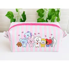Necessaire Personalizada BT21 BTS | Porta Maquiagem Organizador Feminino | Estojo Box 16cm