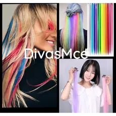 mechas tic tac para arrasar. Sao 2 mechas. Diversas cores. Pode chapinha e baby lizz