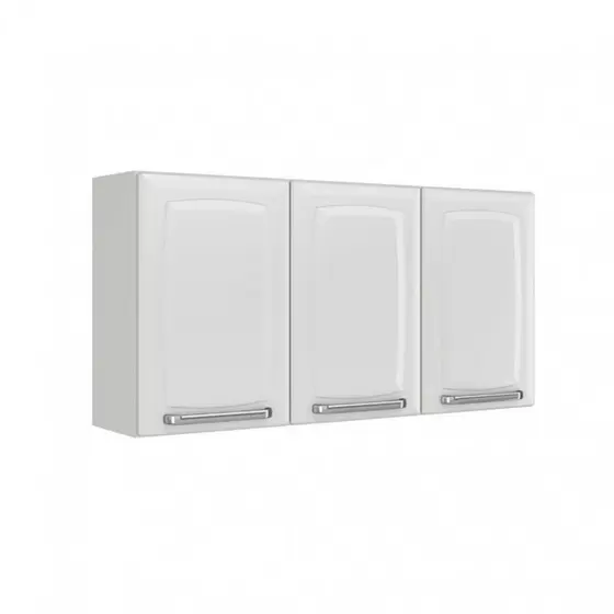 Armário Aéreo de Aço Luce Branco Itatiaia Armário Para Cozinha Moderno