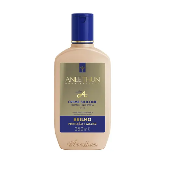 Creme de Silicone Linha A Aneethun 250mL Tutano e Queratina