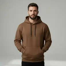Blusa Moletom Masculina Grossa Casaco De Frio C/ Capuz Bolso Canguru P ao GG + 9 Cores
